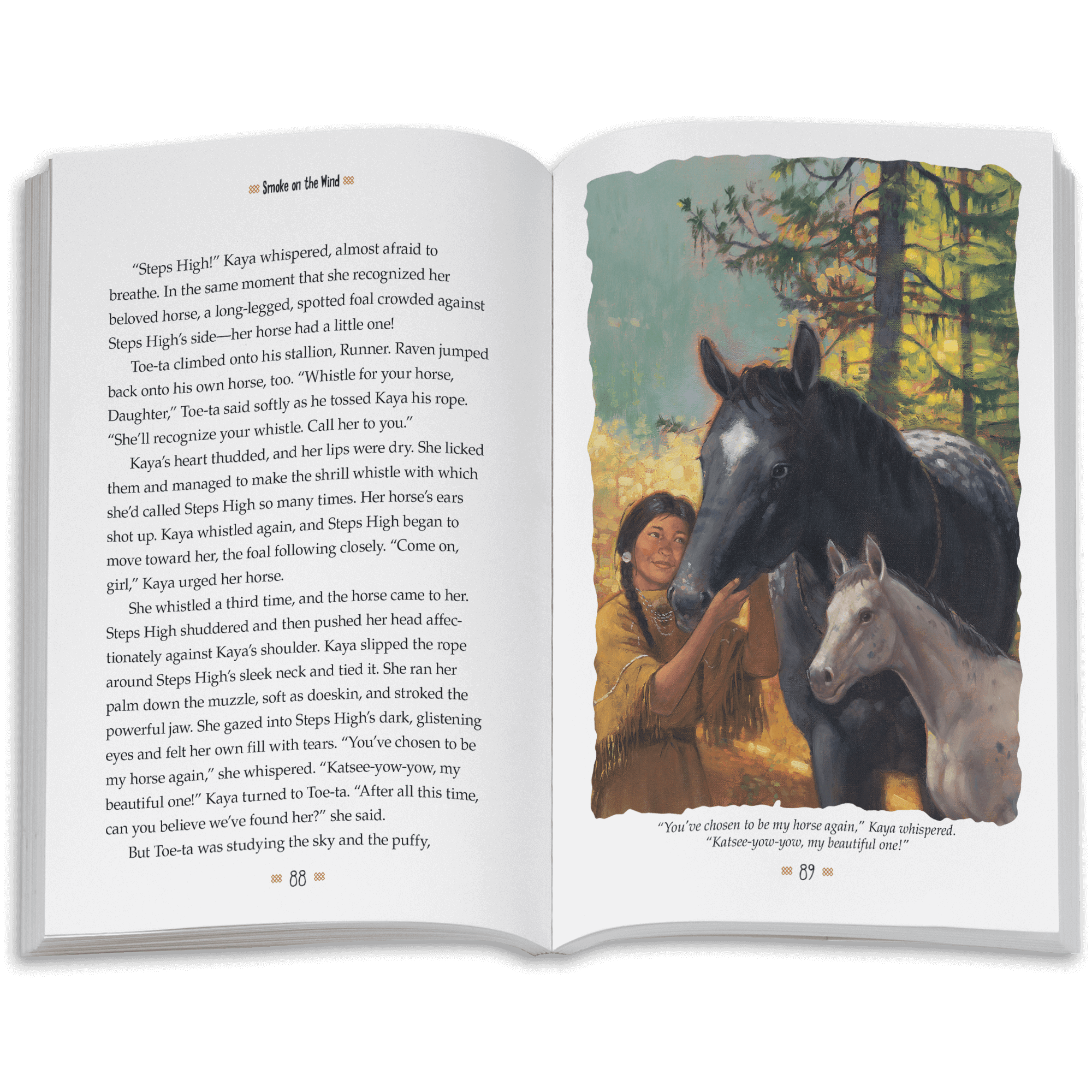 Smoke in the Wind: Kaya Book 2 - Historical Fiction Novel