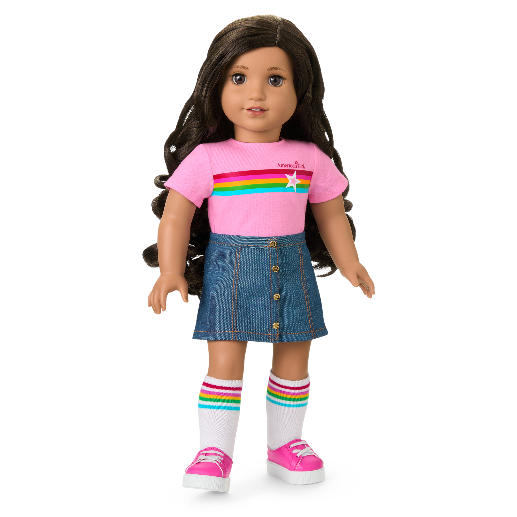 18-inch Truly Me Doll with Curly Hair & Outfit | American Girl