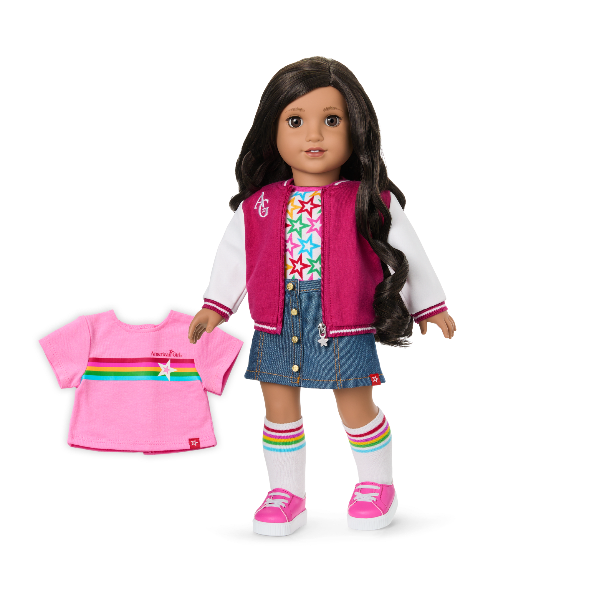18-inch Truly Me Doll with Curly Hair & Outfit | American Girl