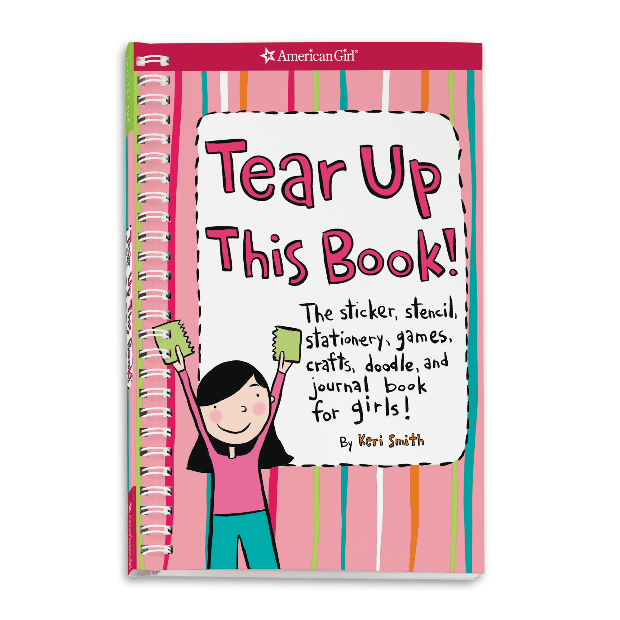 Creative Activity Book for Girls with Crafts & Games | Tear Up This Book!
