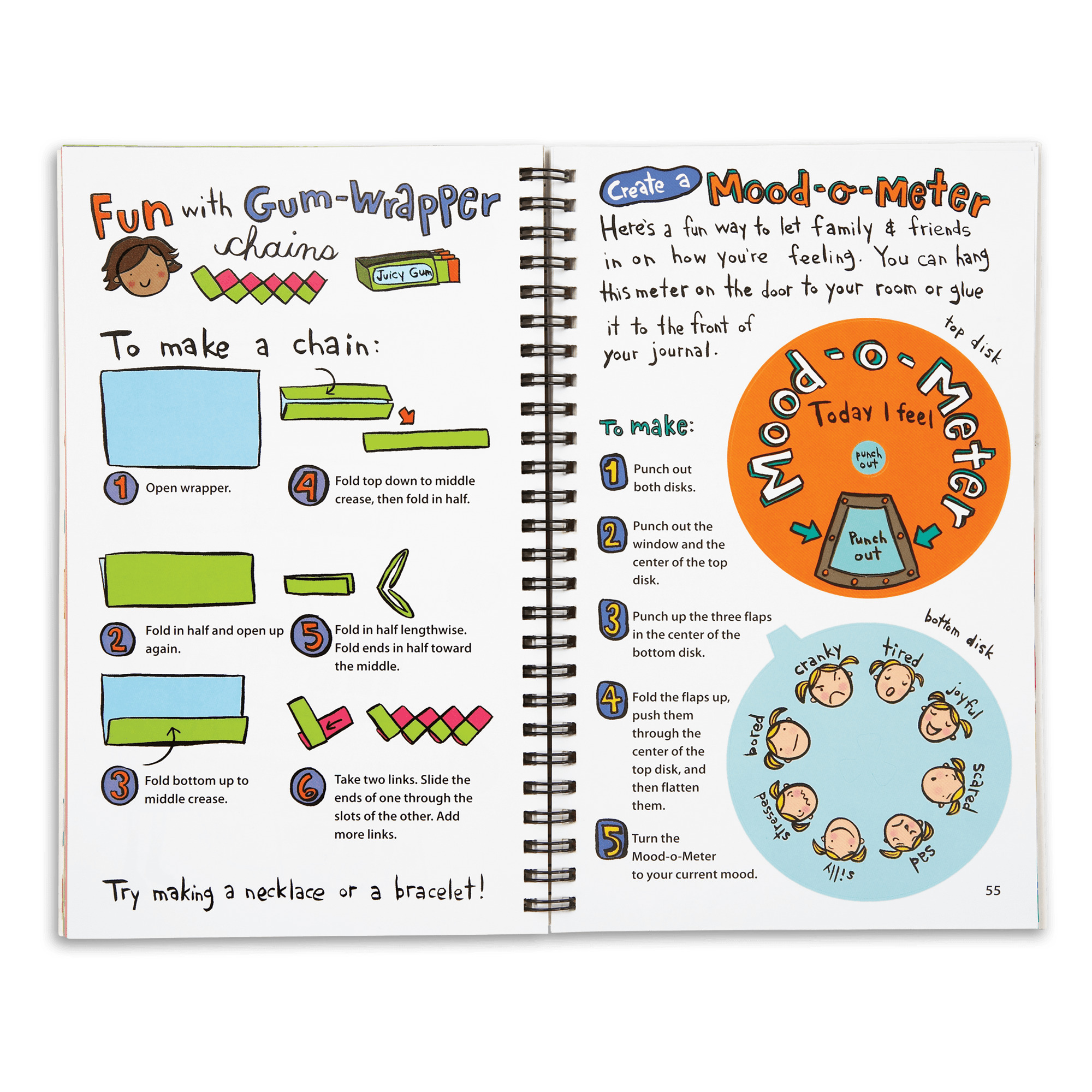 Creative Activity Book for Girls with Crafts & Games | Tear Up This Book!