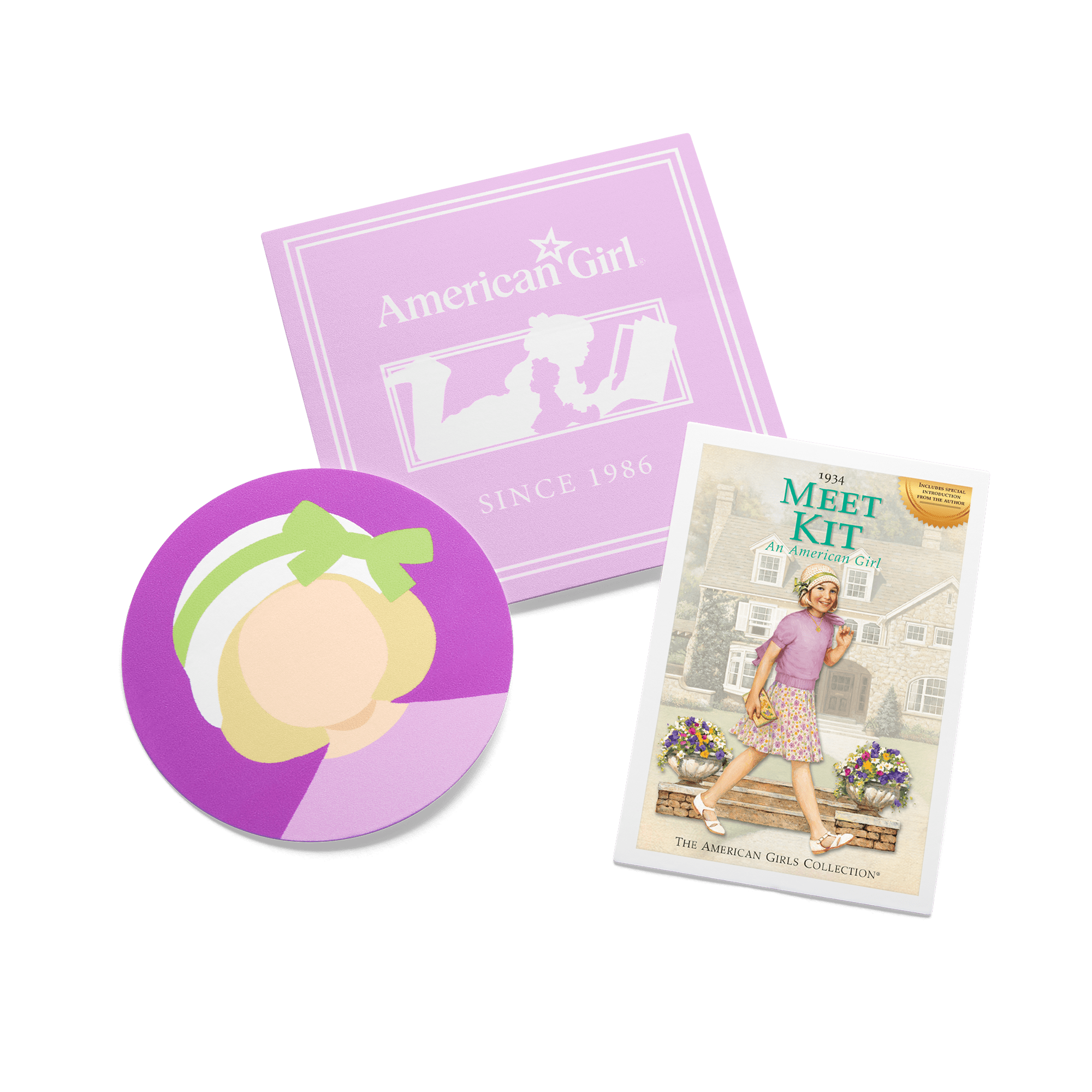 Kit Kittredge™ Vinyl Sticker Pack | Historical Character Decals