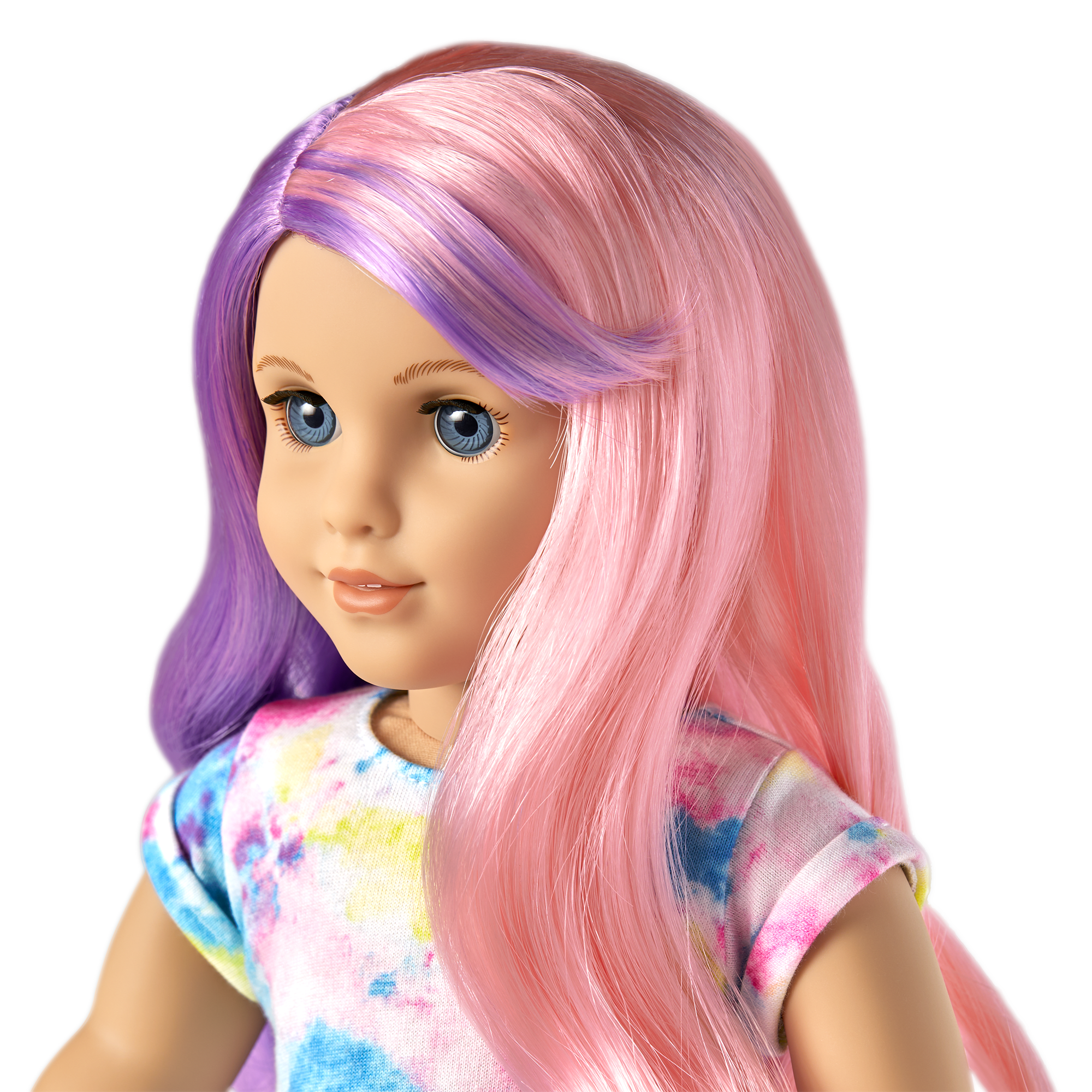 18-inch Truly Me Doll with Wavy Purple & Pink Hair | American Girl
