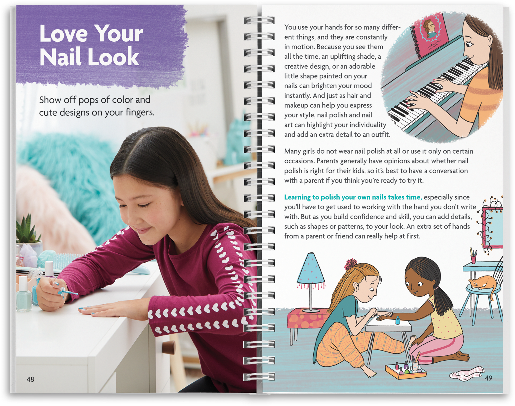 Beauty & Style Book for Hair, Makeup & Nail Art | Love Your Look