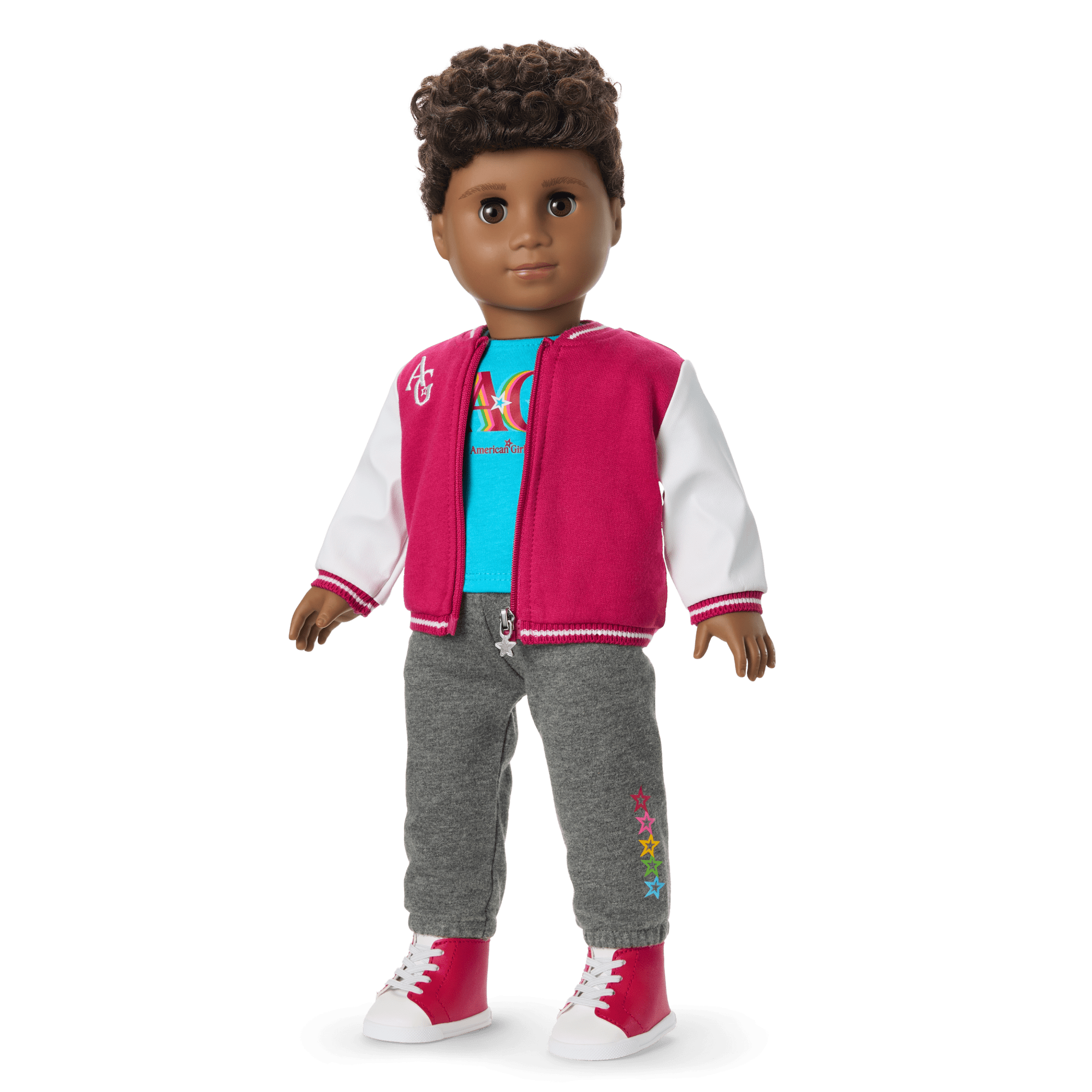 18-inch Truly Me Doll with Curly Dark-Brown Hair | American Girl