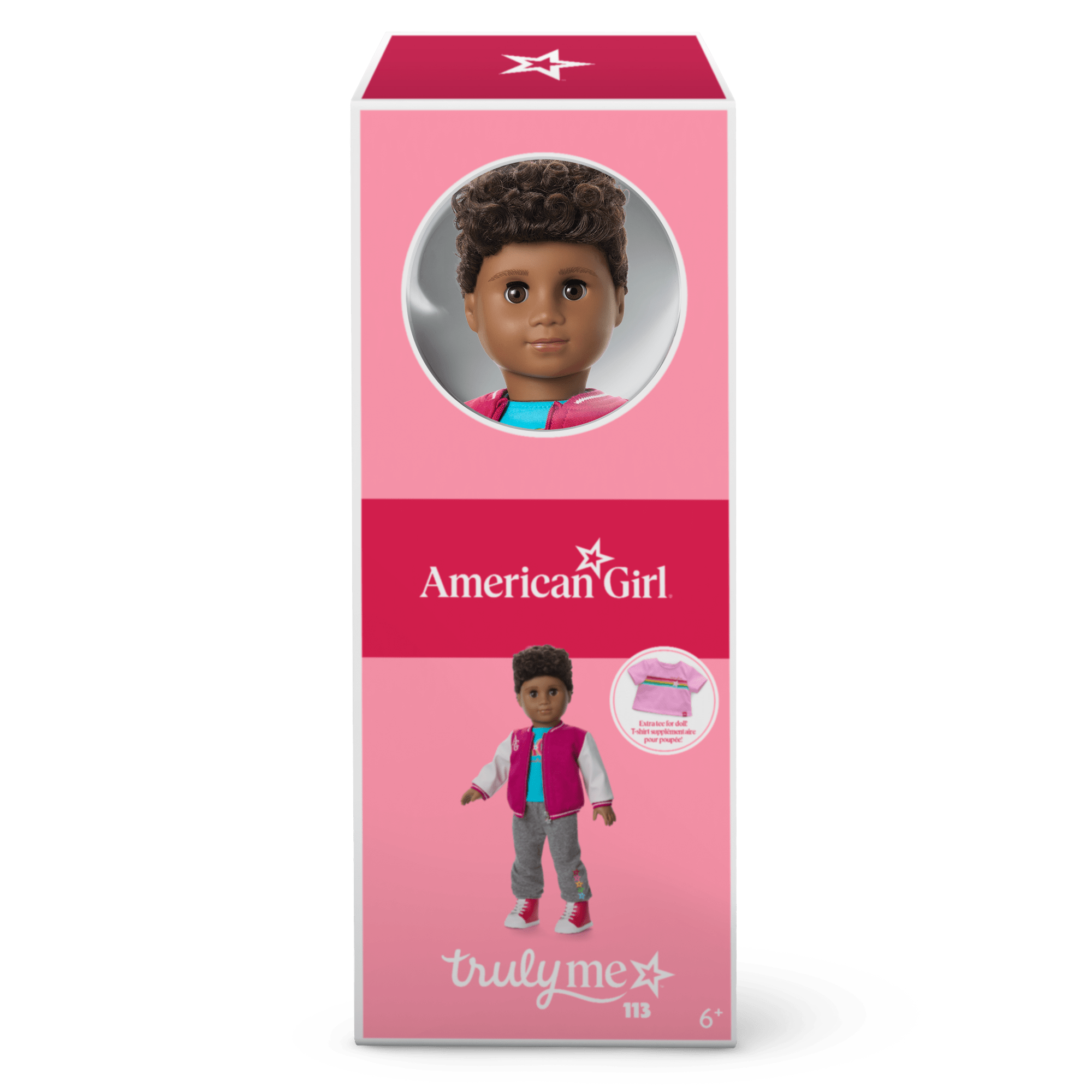 18-inch Truly Me Doll with Curly Dark-Brown Hair | American Girl
