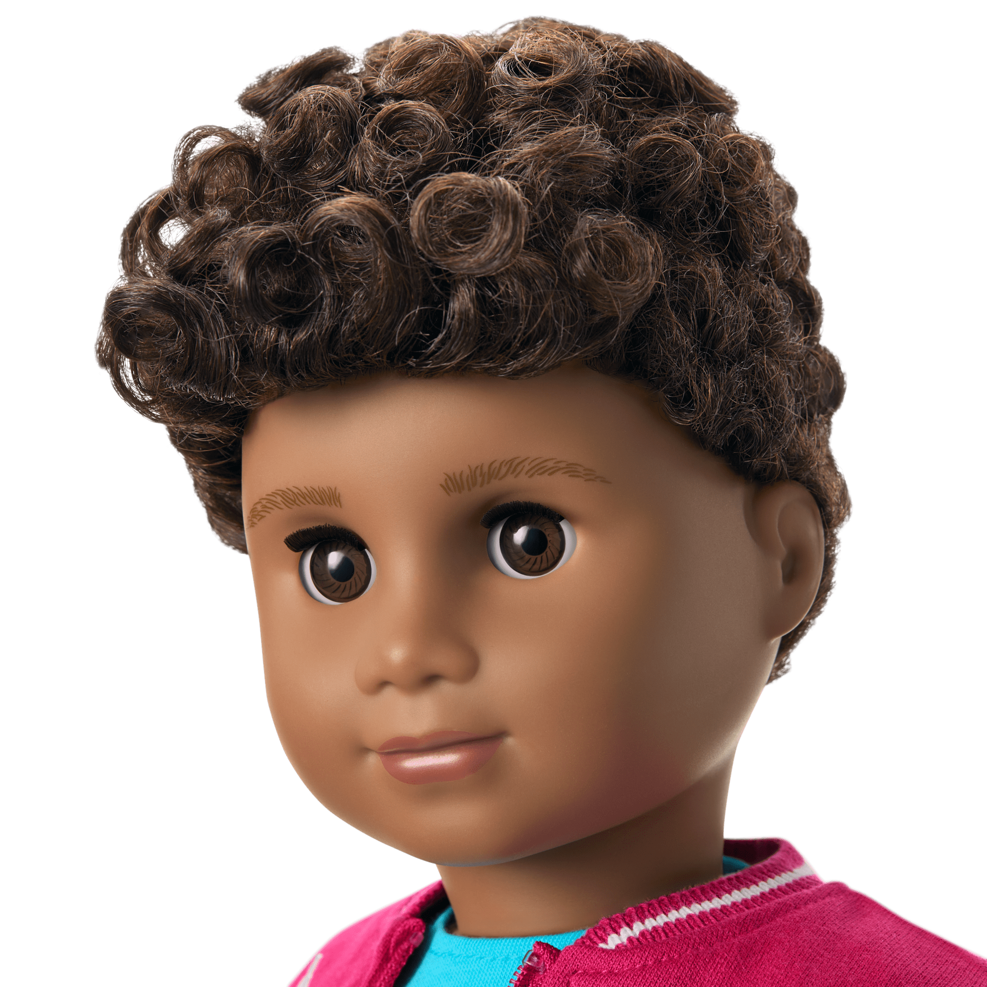 18-inch Truly Me Doll with Curly Dark-Brown Hair | American Girl