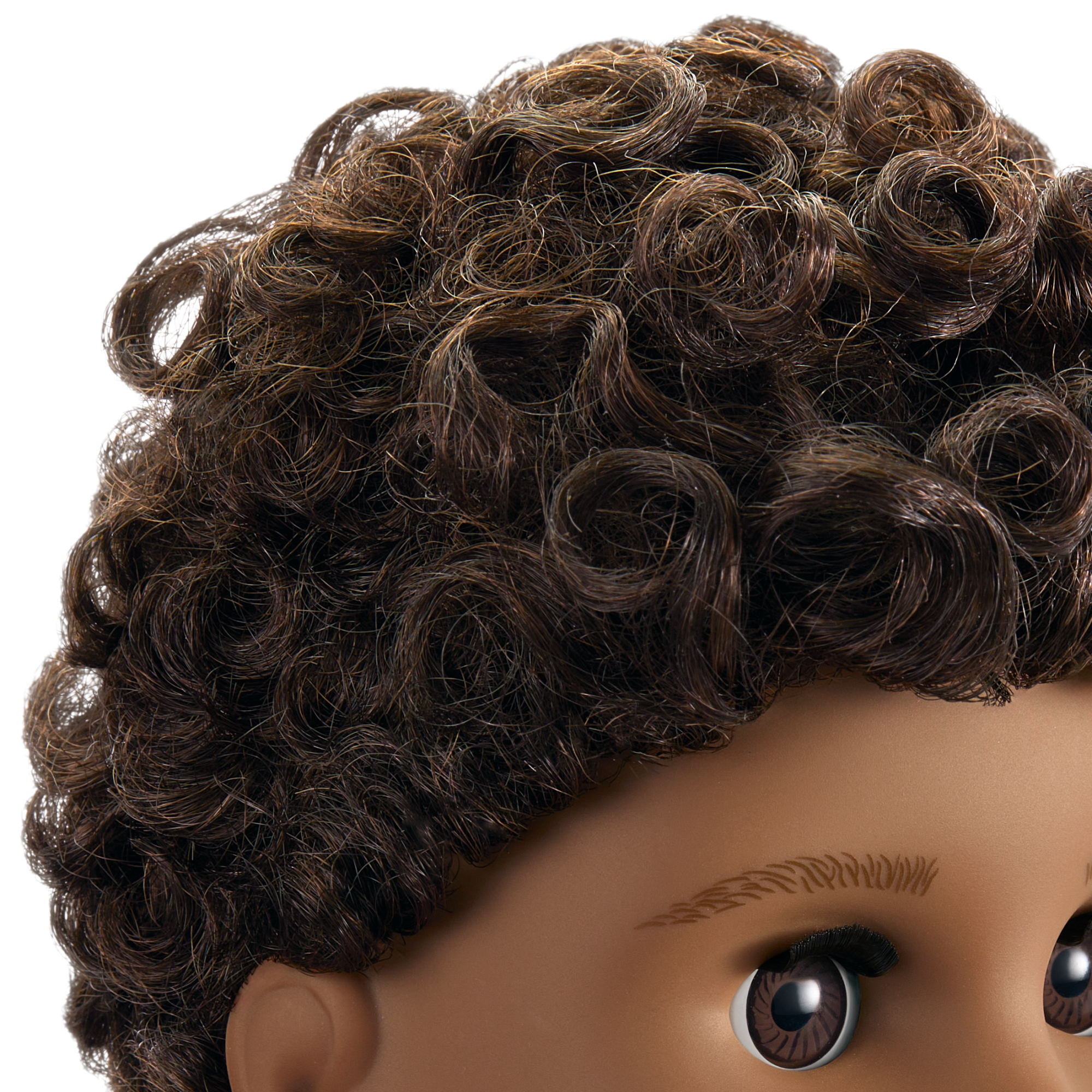 18-inch Truly Me Doll with Curly Dark-Brown Hair | American Girl