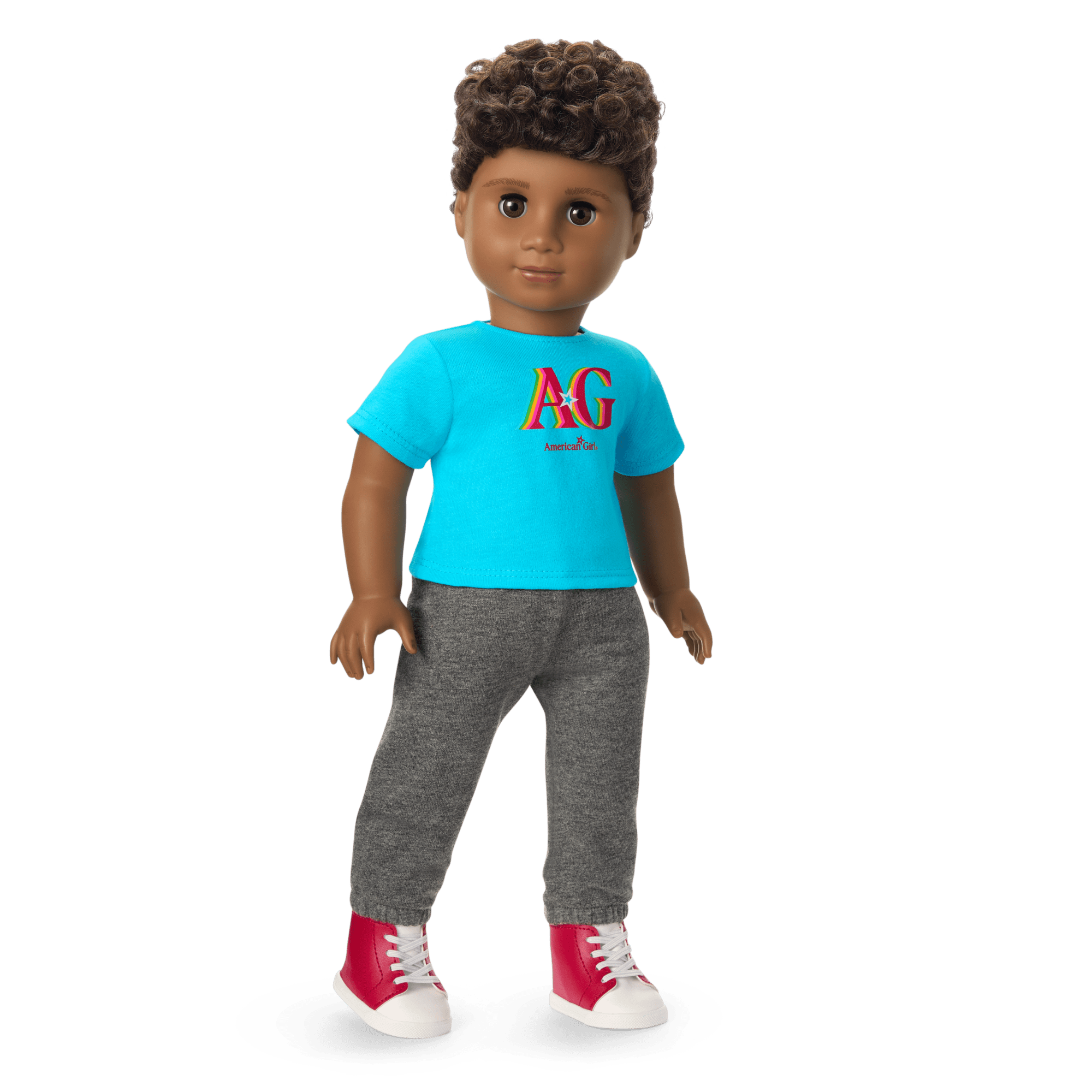 18-inch Truly Me Doll with Curly Dark-Brown Hair | American Girl