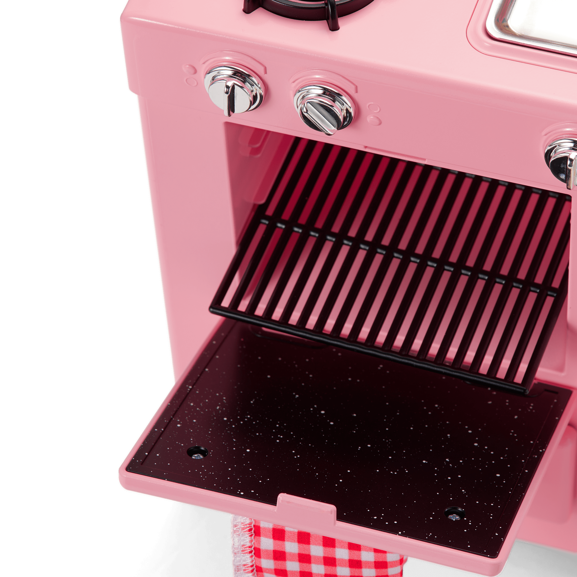Vintage Pink Stove Playset for 18-inch Dolls | Maryellen’s™